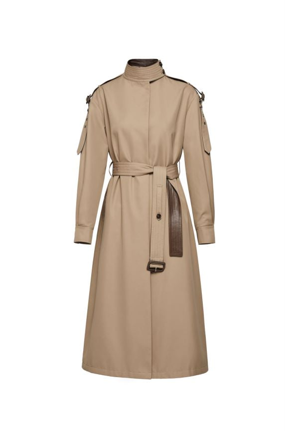 Tunis Lengthened Trench Coat