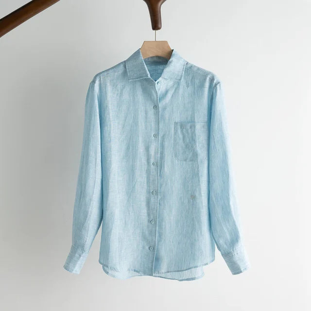 Albert Pike Linen Blouse
