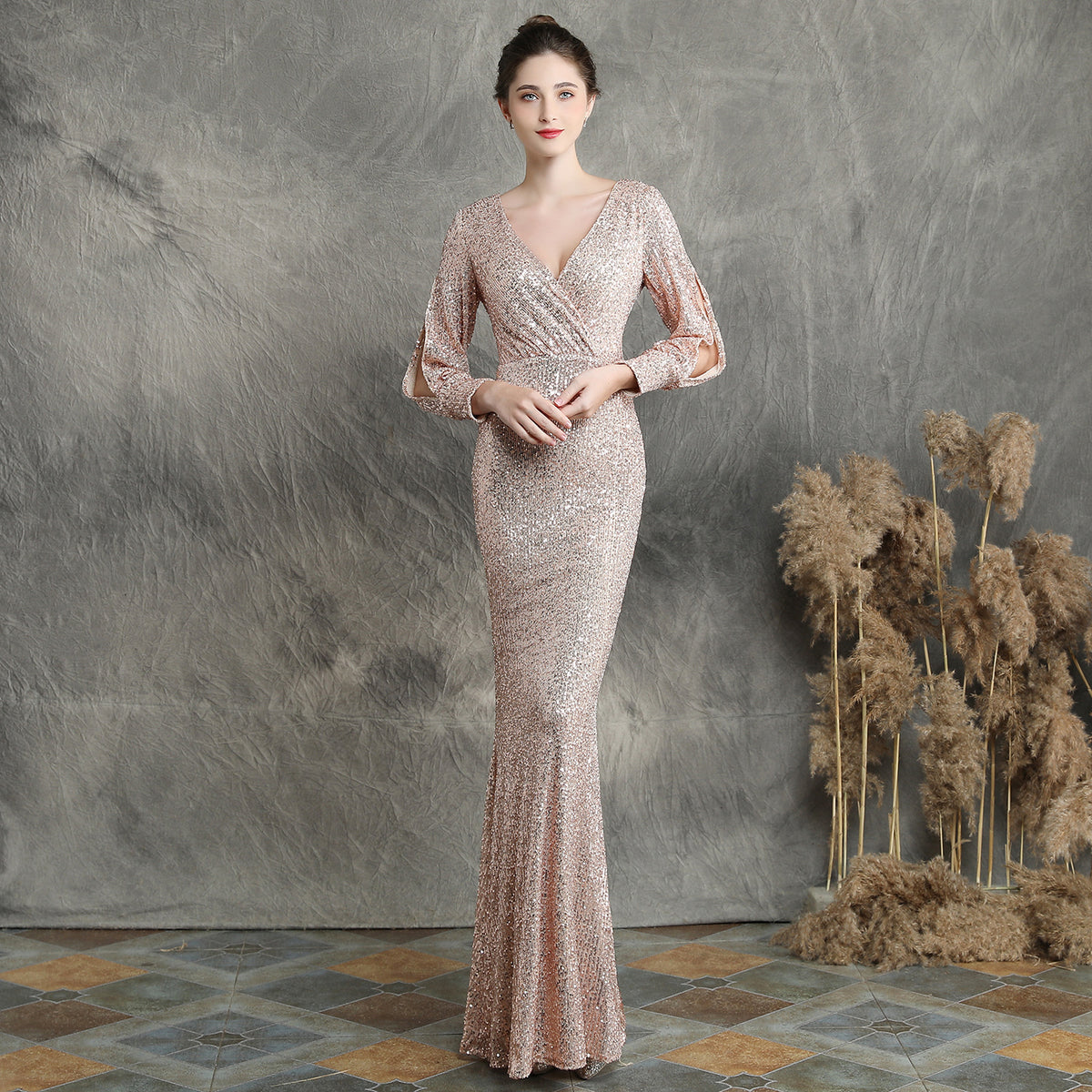 Atmosphere Queen Fishtail Evening Dress