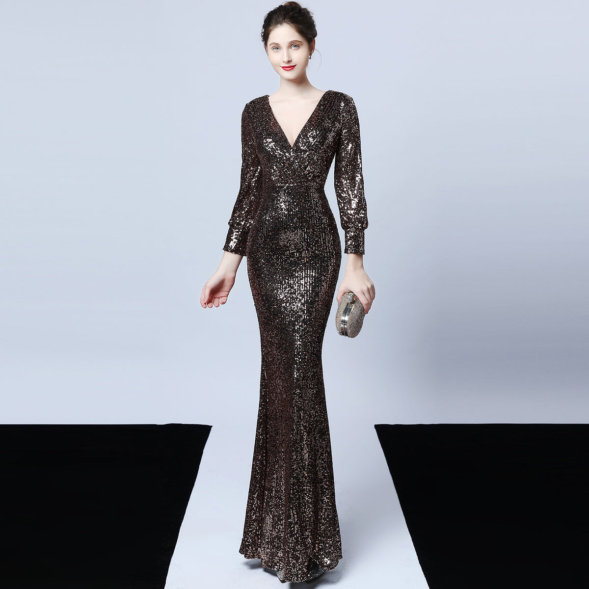 Atmosphere Queen Fishtail Evening Dress