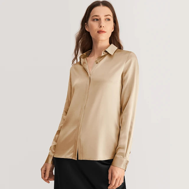 Ox Bow Silk Blouse