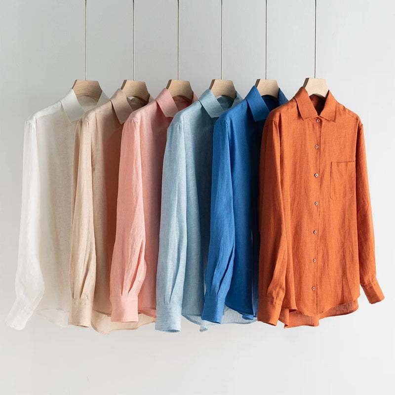 Albert Pike Linen Blouse