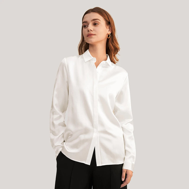 Ox Bow Silk Blouse