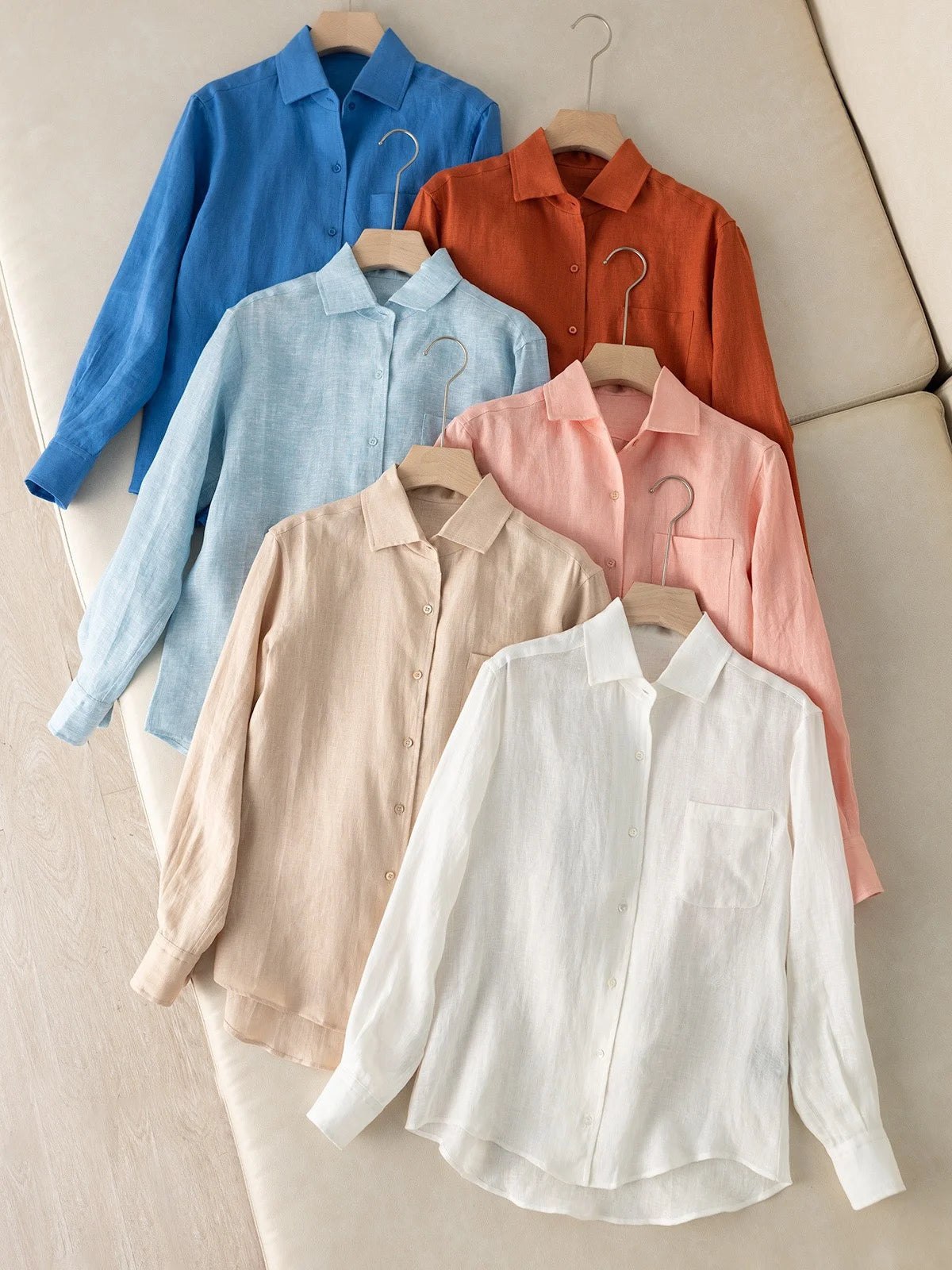 Albert Pike Linen Blouse