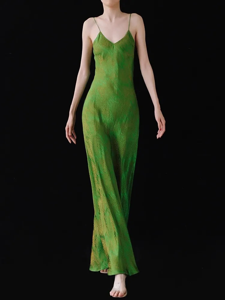 Birdtree Silk Sling Dress