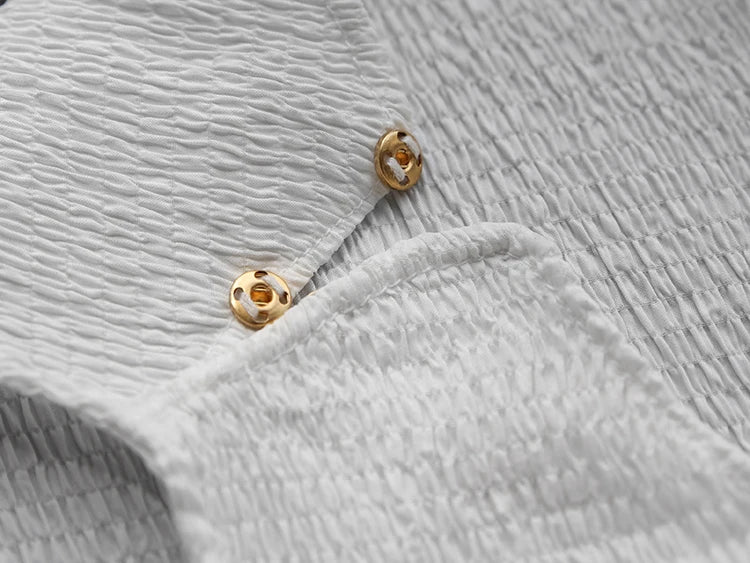 Mondrian Mulberry Silk Gown