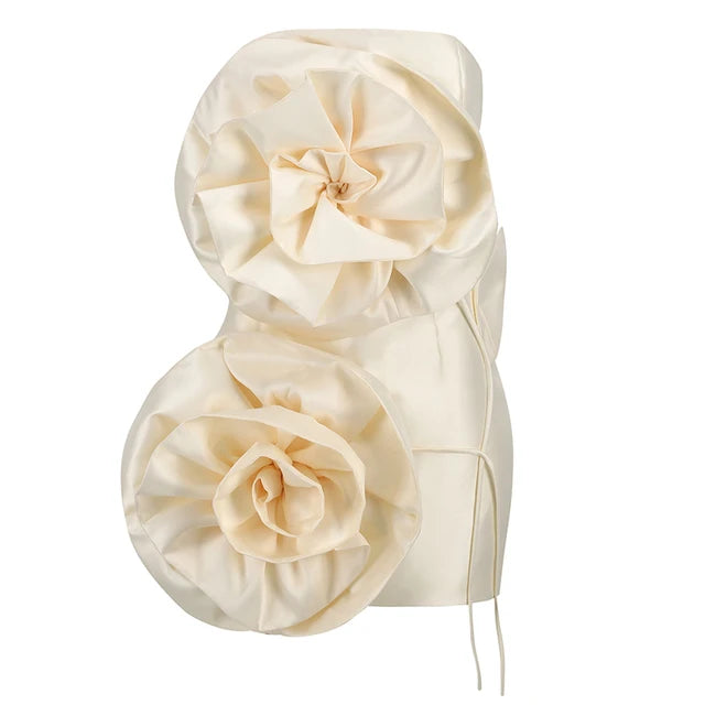 Cityscape Flower Dress