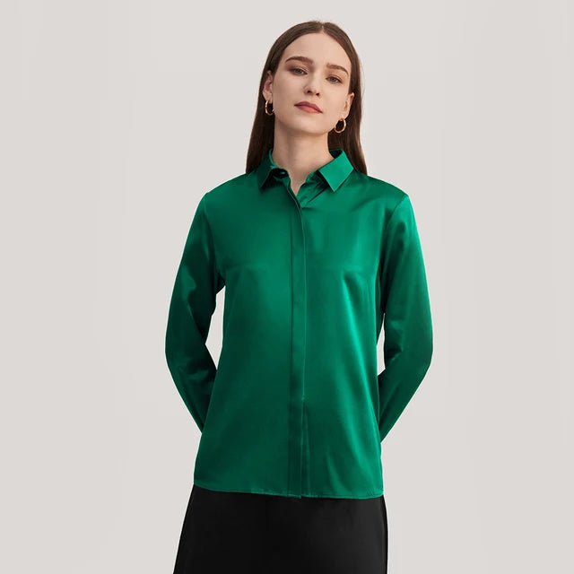 Ox Bow Silk Blouse