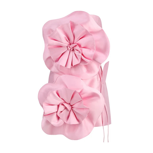 Cityscape Flower Dress