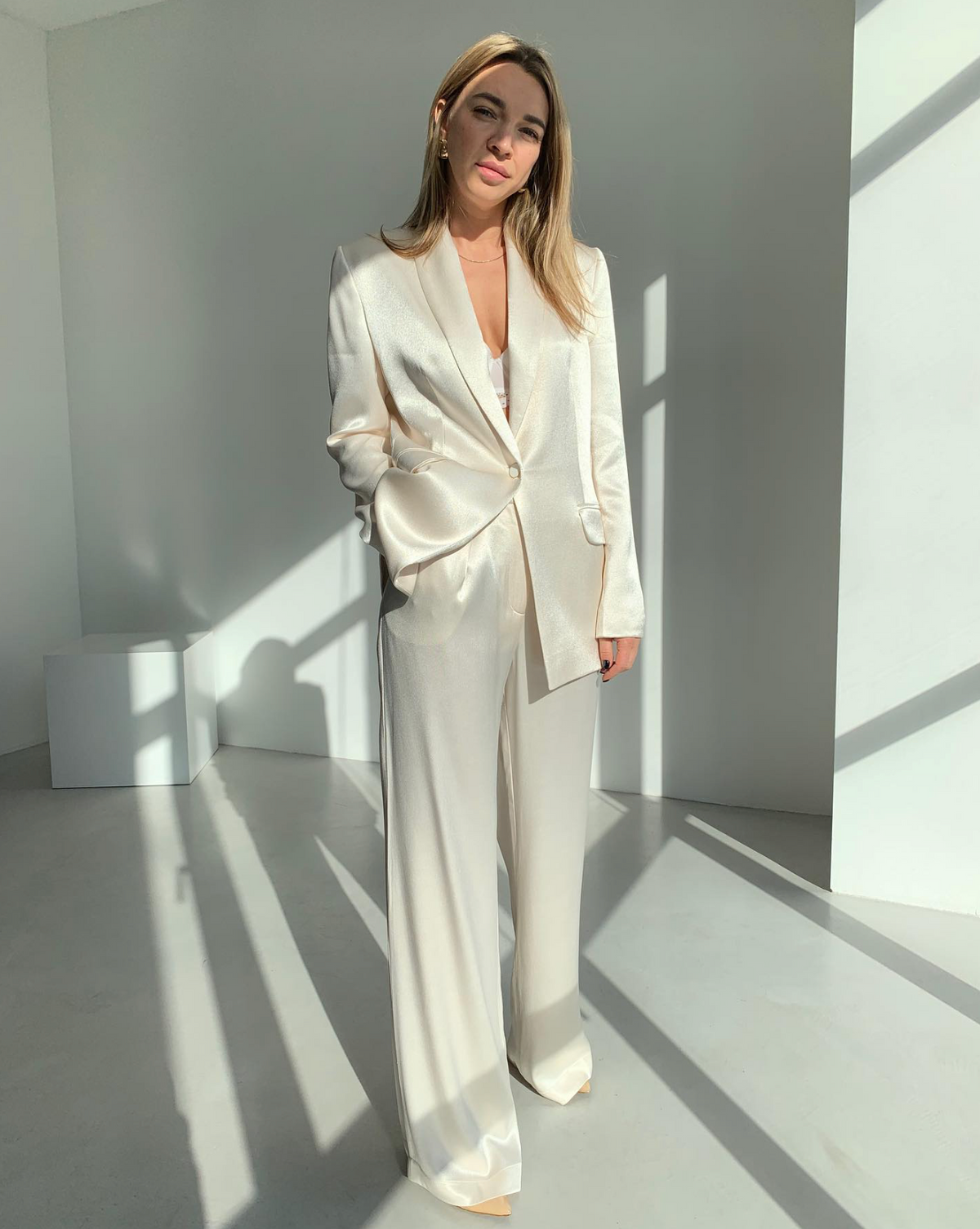 Eclipse Two Piece Suit Set-And She Is Couture®