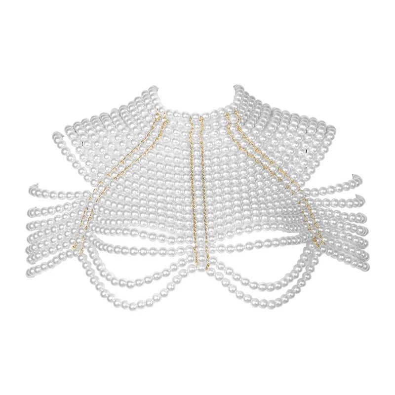 Sydney Pearl Top Statement Necklace