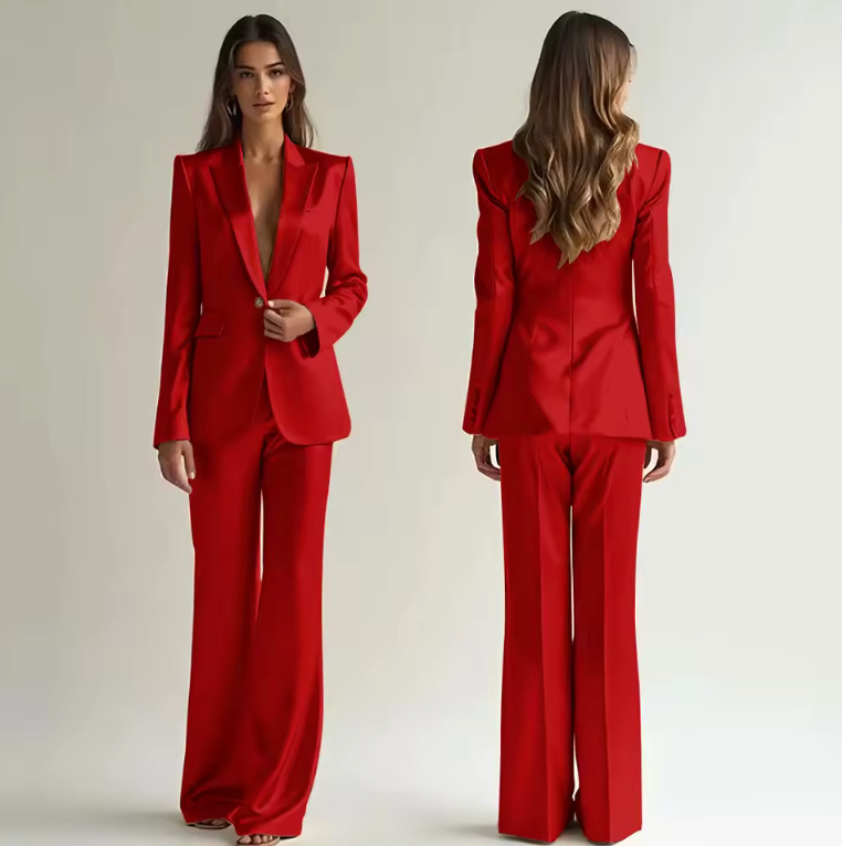 Haskell Two Piece Suit Set-And She Is Couture®