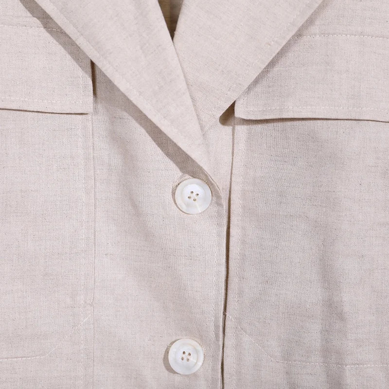 Byrd Lane Linen Blazer