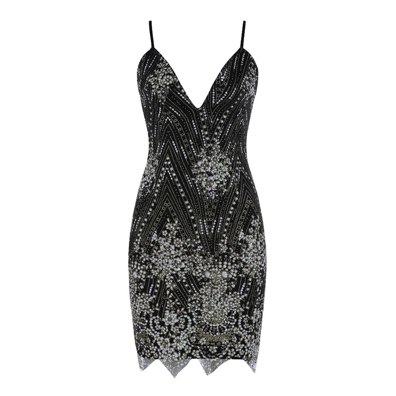 Great Cairo Bandage Mini Dress