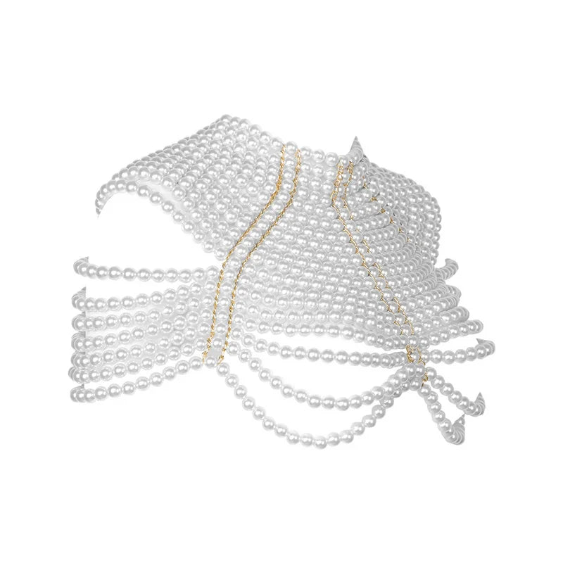 Sydney Pearl Top Statement Necklace