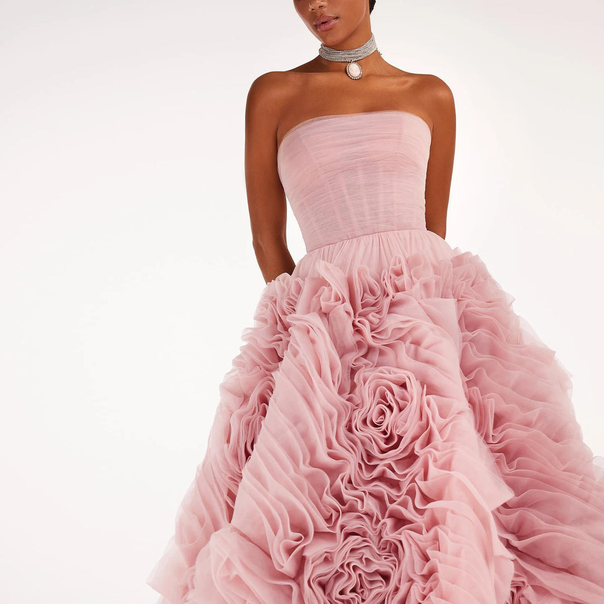 Lanark Strapless Midi-And She Is Couture®
