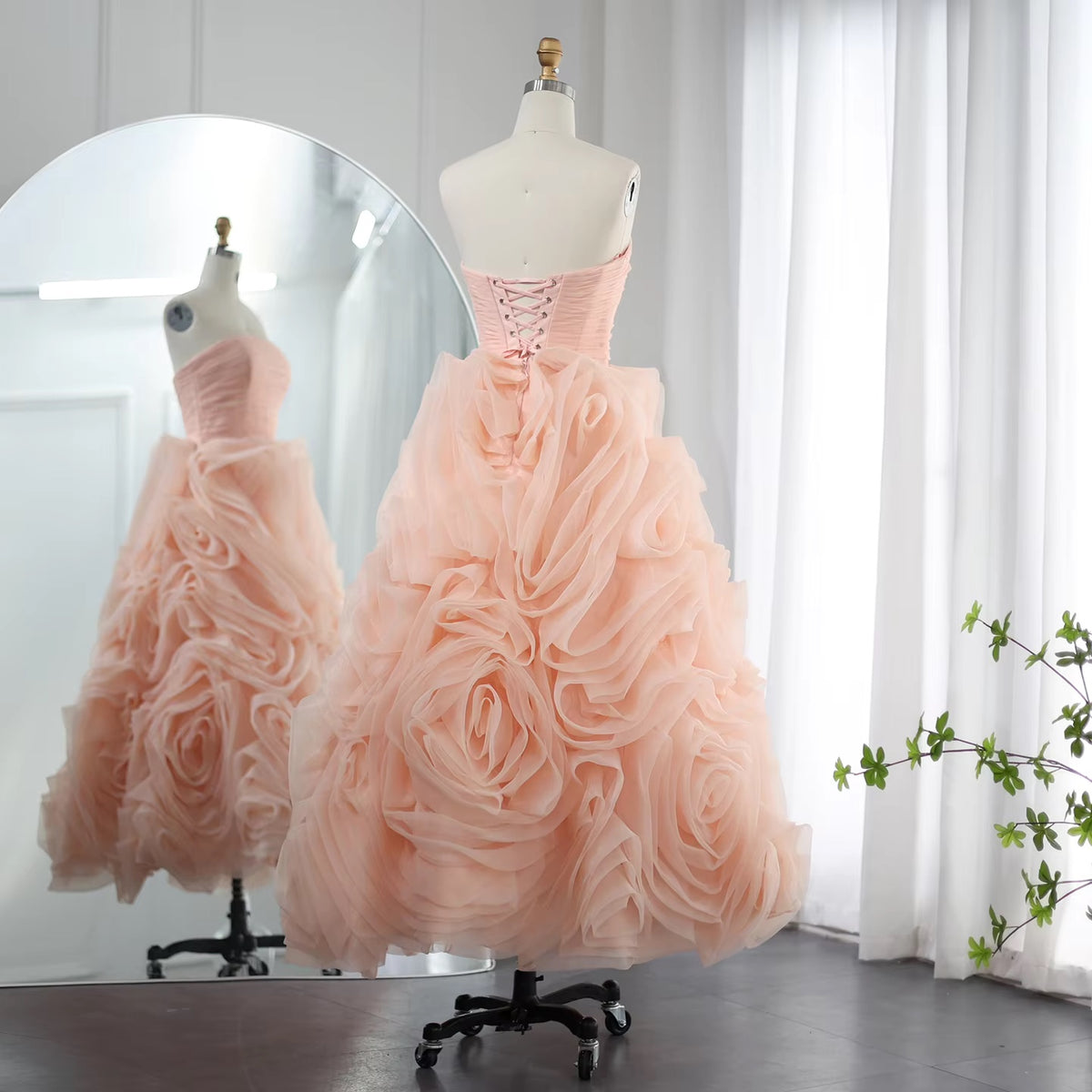 Lanark Strapless Midi-And She Is Couture®
