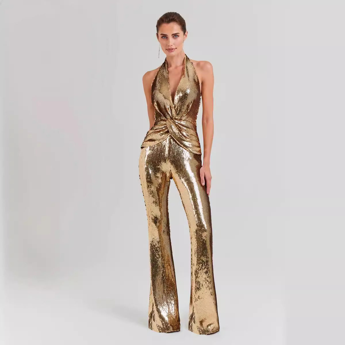 Luxury Halter Jumpsuit