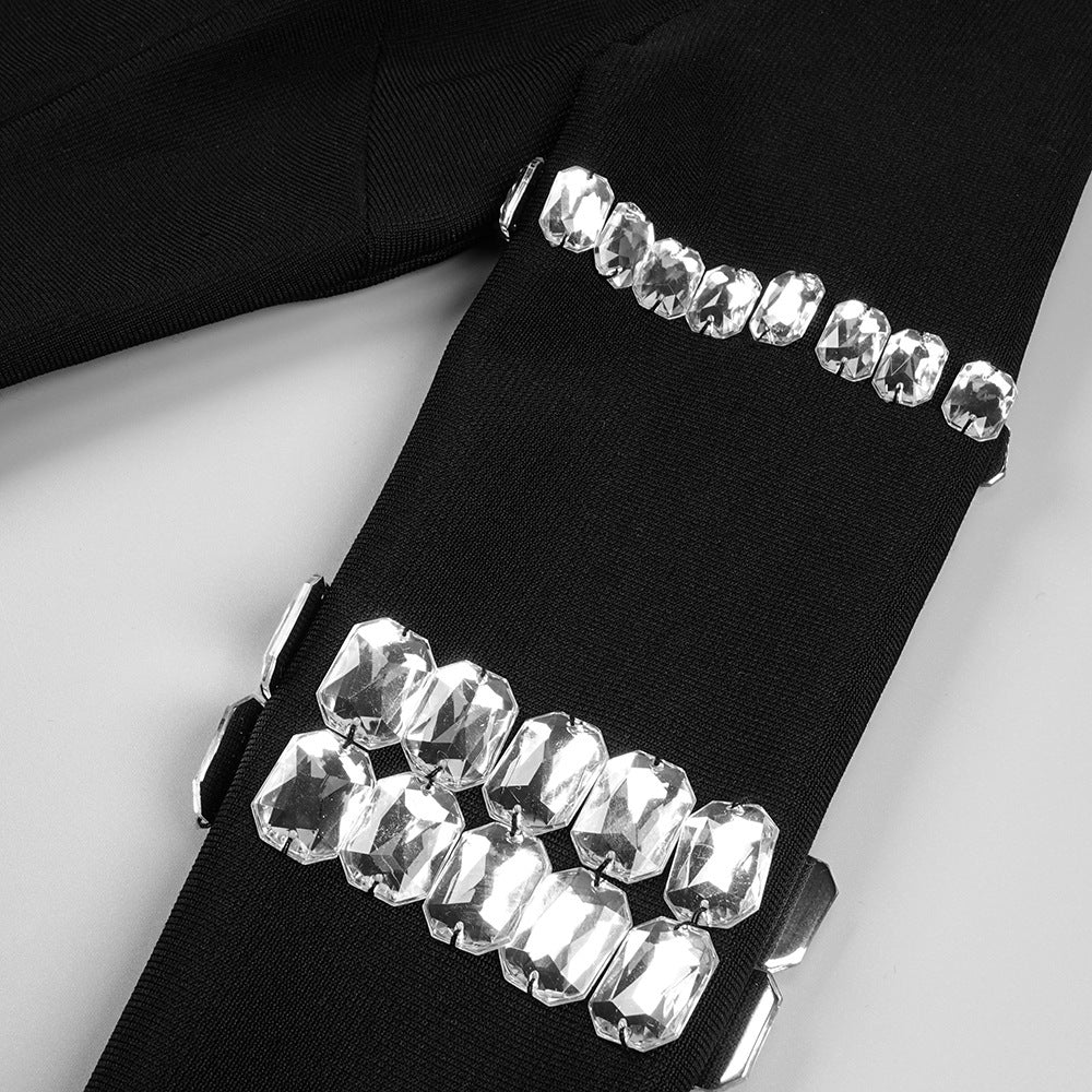 Industry Bead Body Con Midi