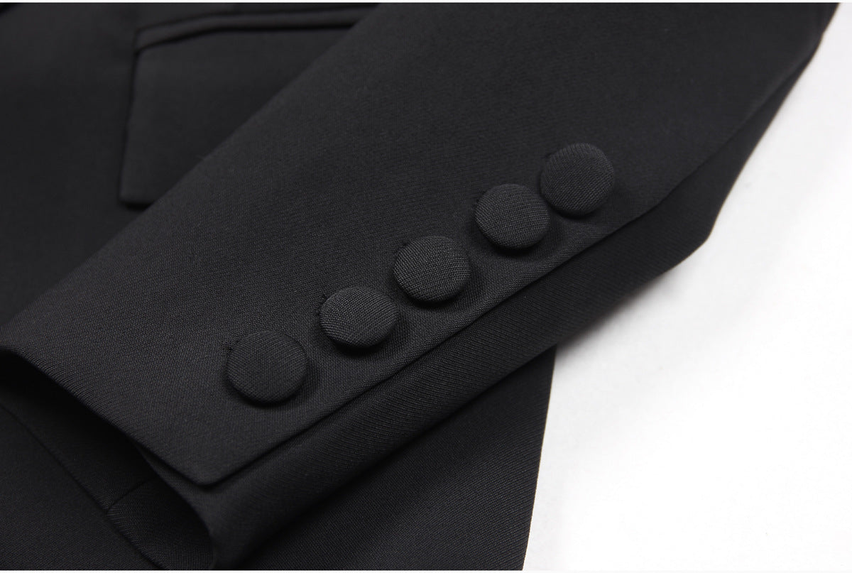 Fashionable High Rise Business Suit 2-Piece Set