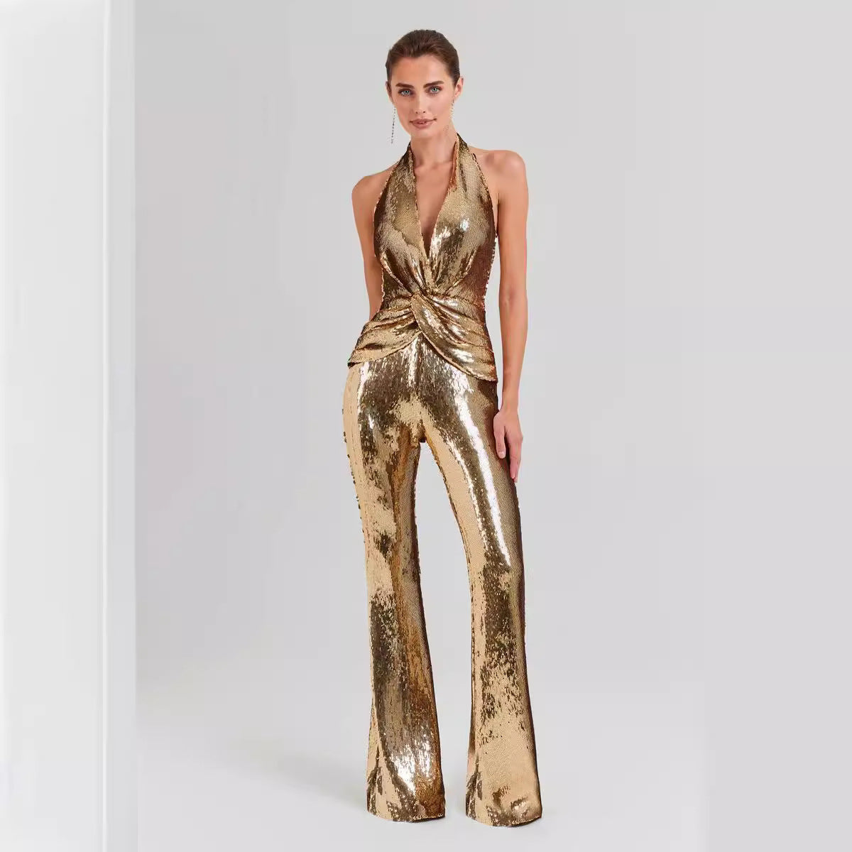 Luxury Halter Jumpsuit