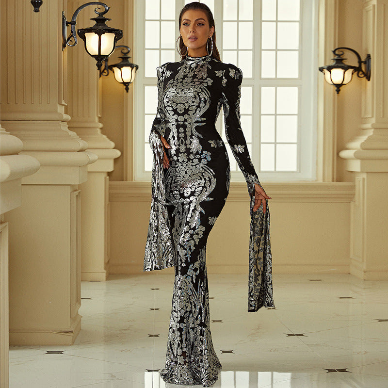 Catwalk Super Long Evening Dress