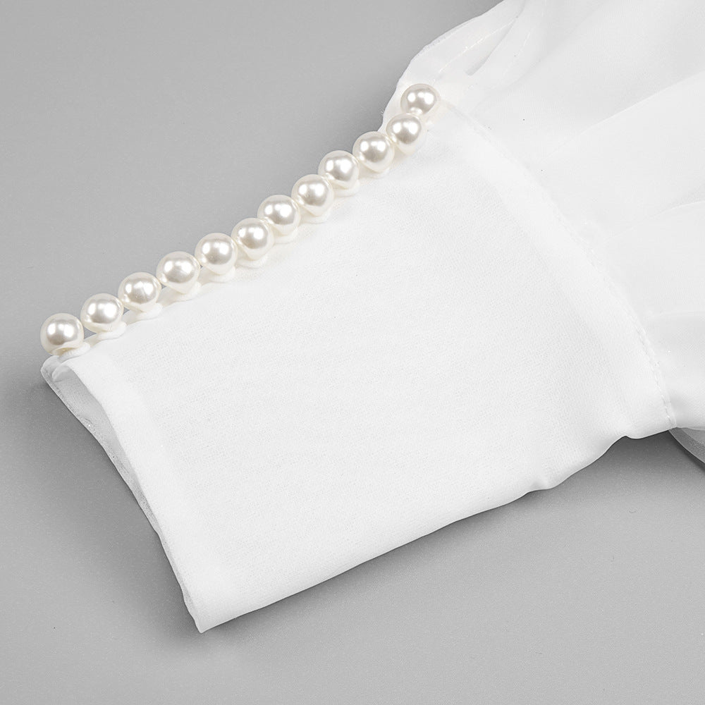 Sweetheart Bubble Sleeve Gown