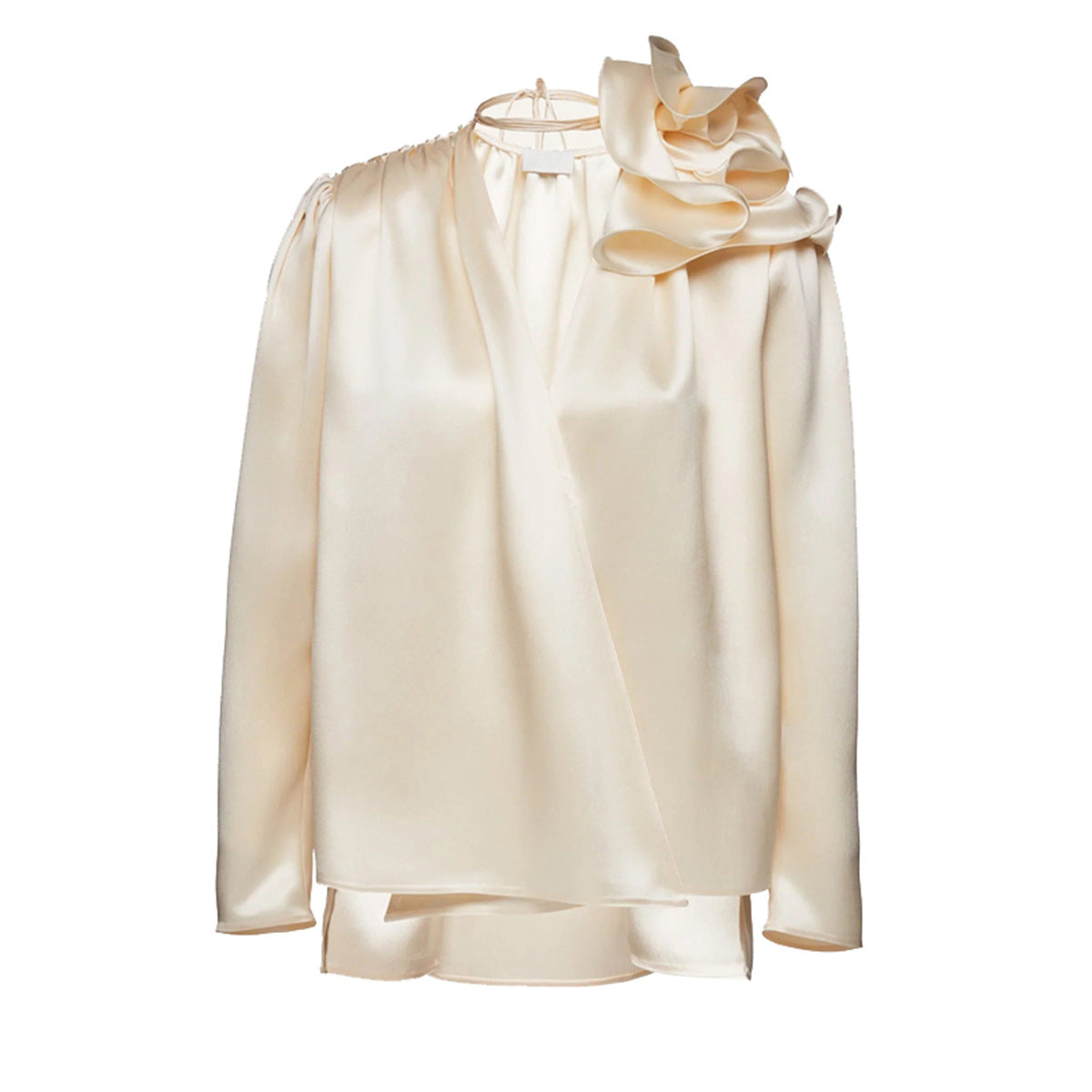 Three-Dimensional Rose Blouse