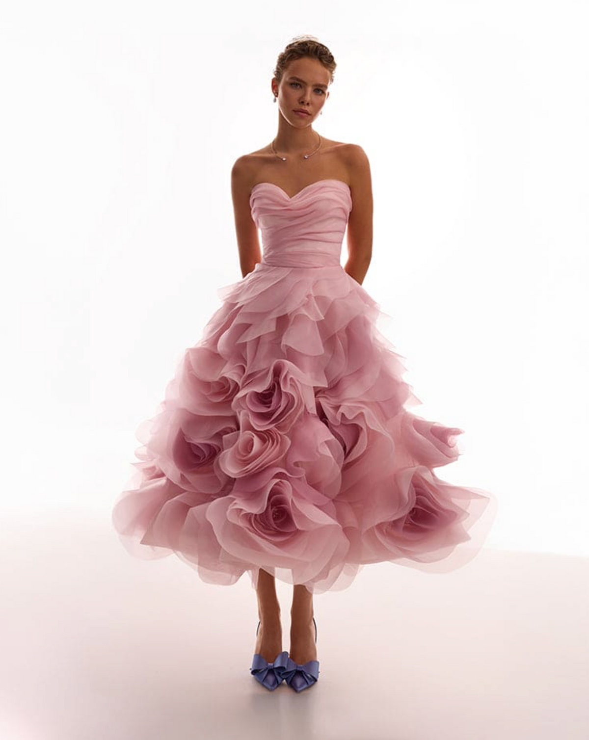 Poppies Lane Organza Dress-And She Is Couture®