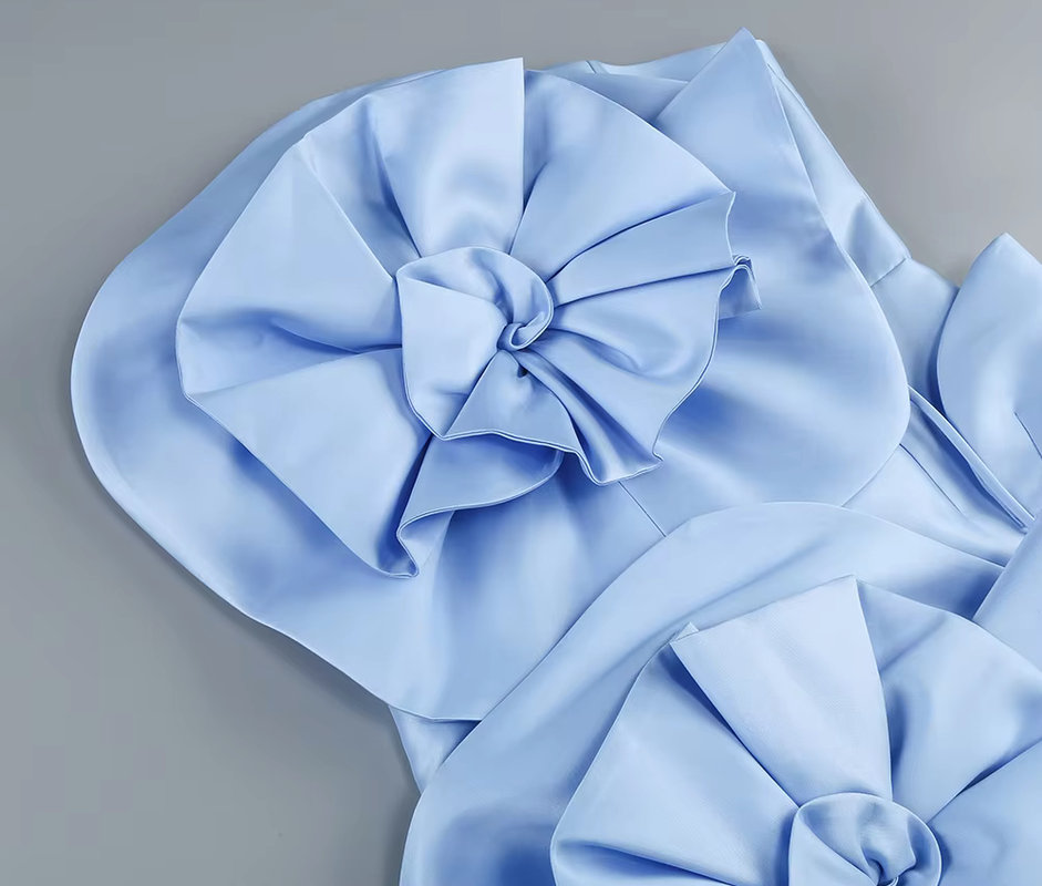 Cityscape Flower Dress