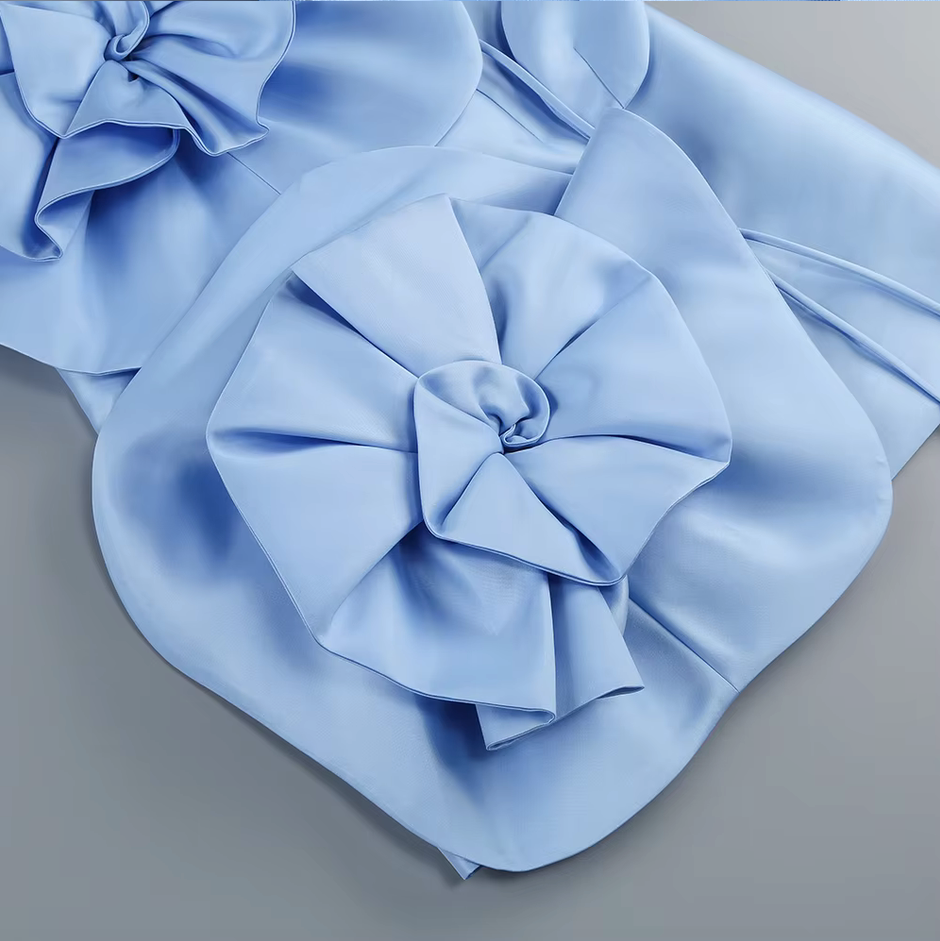 Cityscape Flower Dress