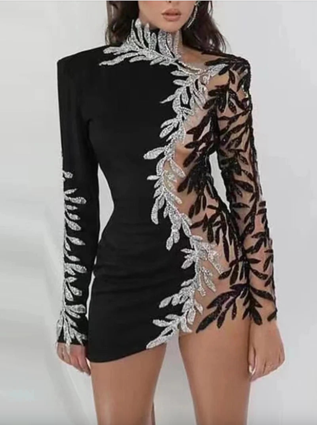 Celebrity Night Club Mini Dress