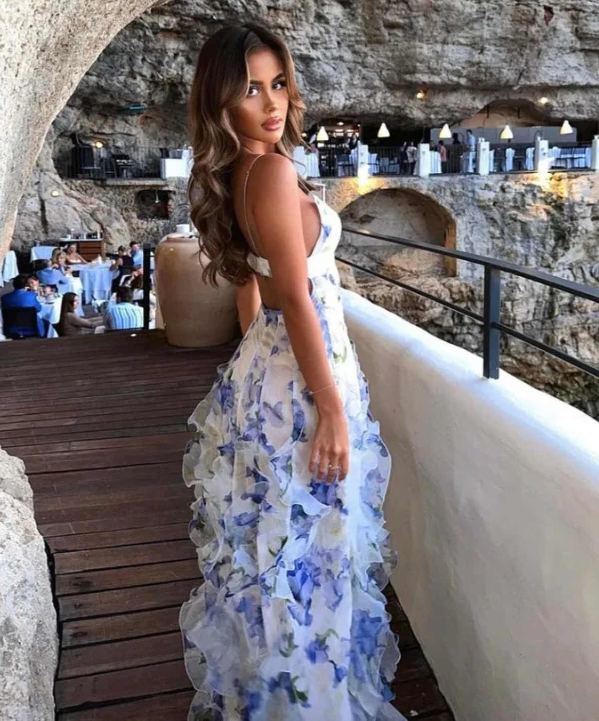 Paradisus Floral Dress