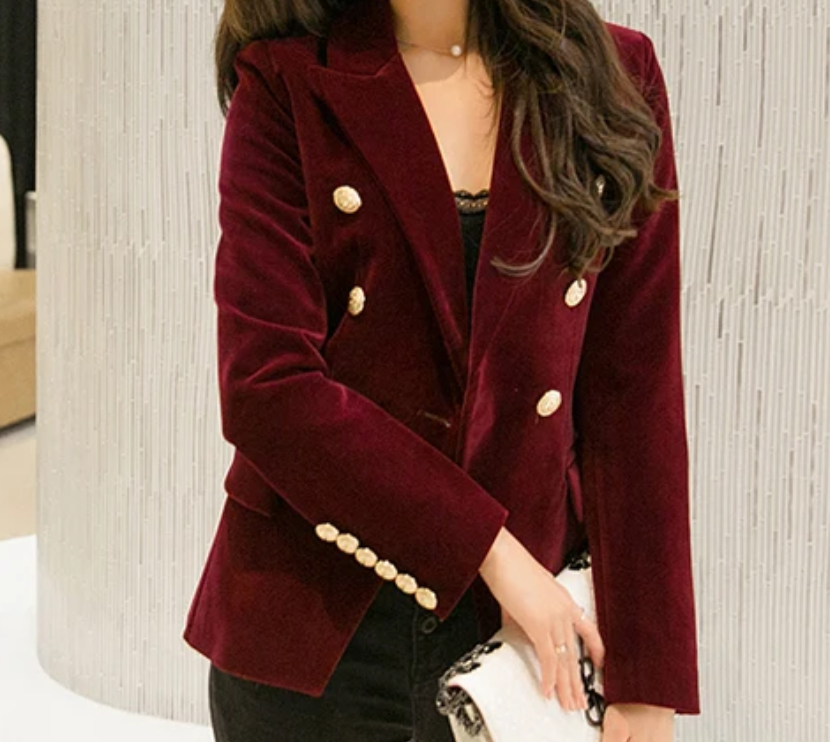 Post Ranch Velvet Blazer