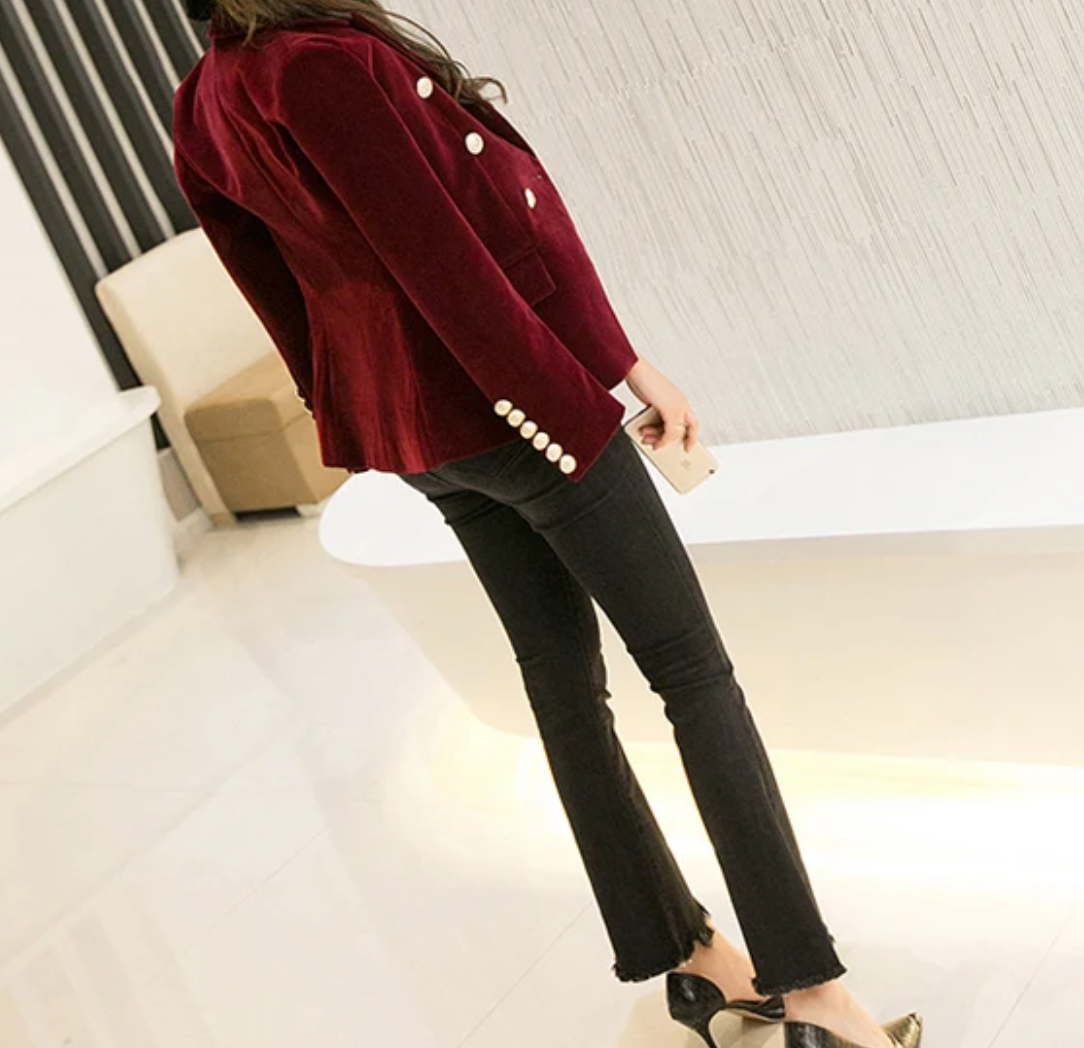 Post Ranch Velvet Blazer