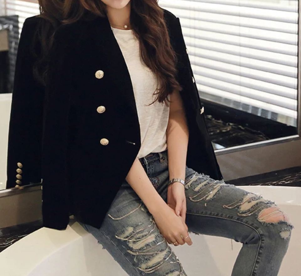 Post Ranch Velvet Blazer