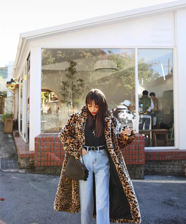 Sri Lankan Leopard Fur Coat
