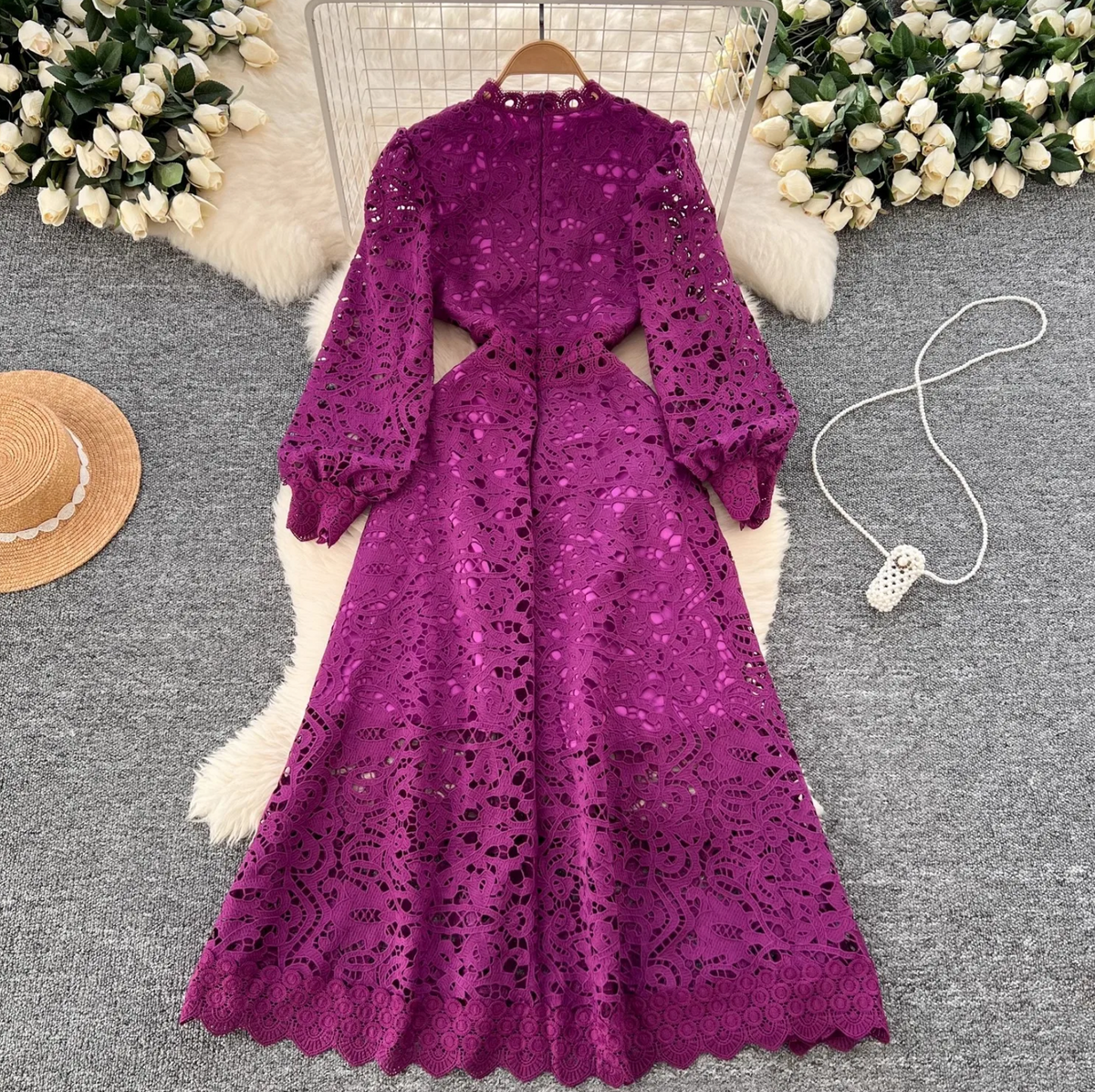 Sun and Sand Crochet Dress