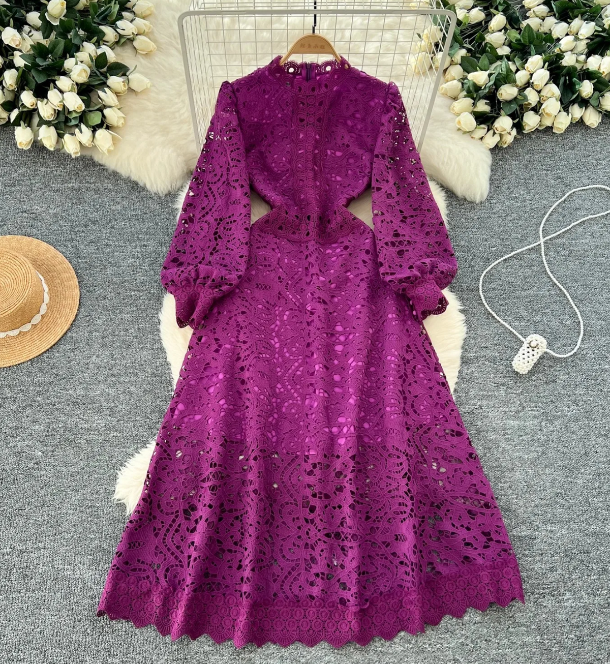 Sun and Sand Crochet Dress