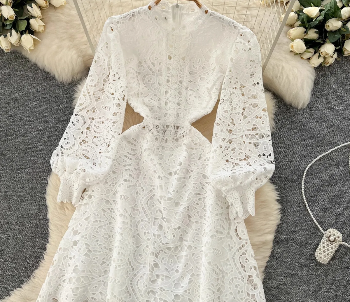 Sun and Sand Crochet Dress