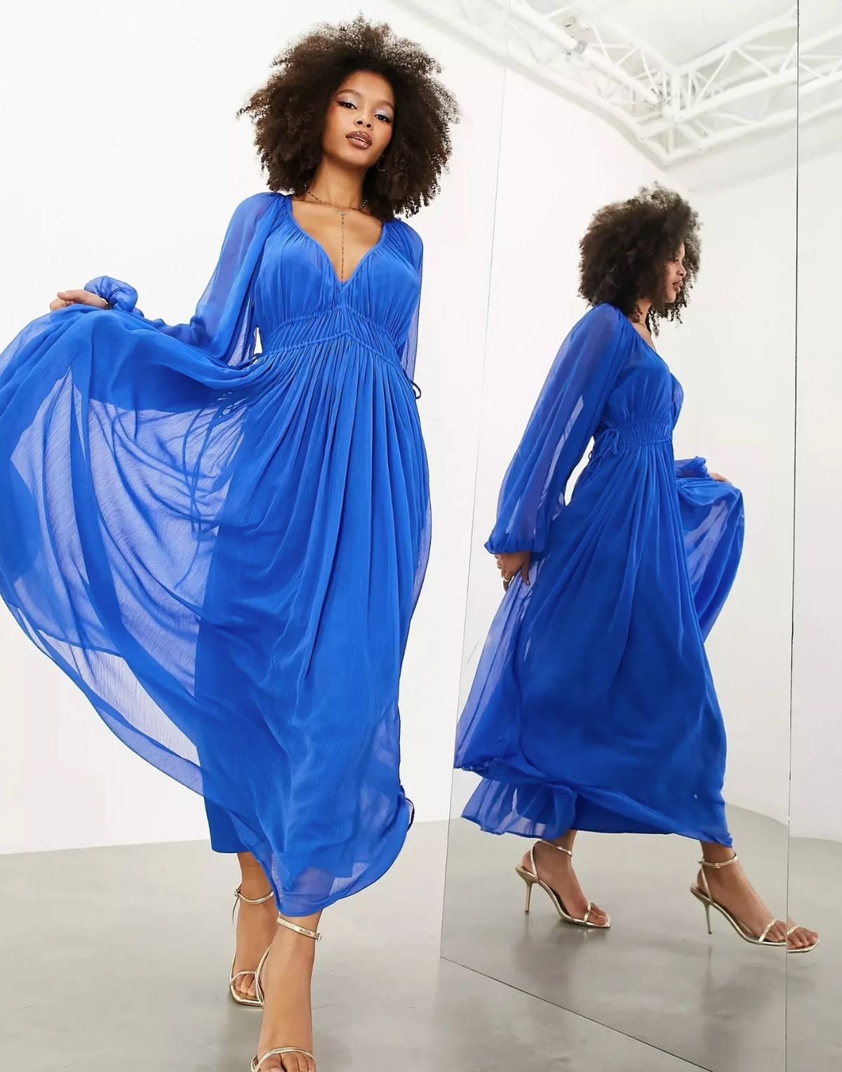 Chiffon Maxi Dress