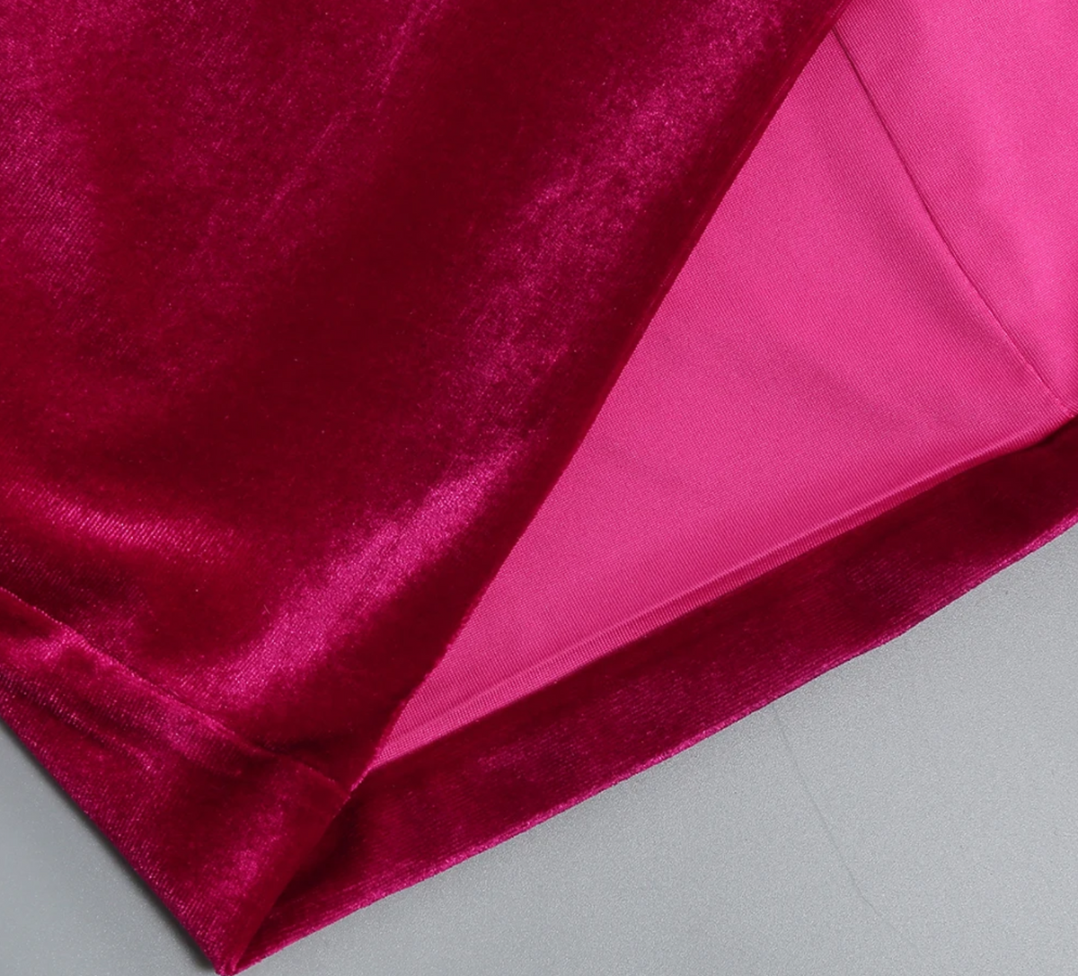 Royal Monaco Velvet Dress