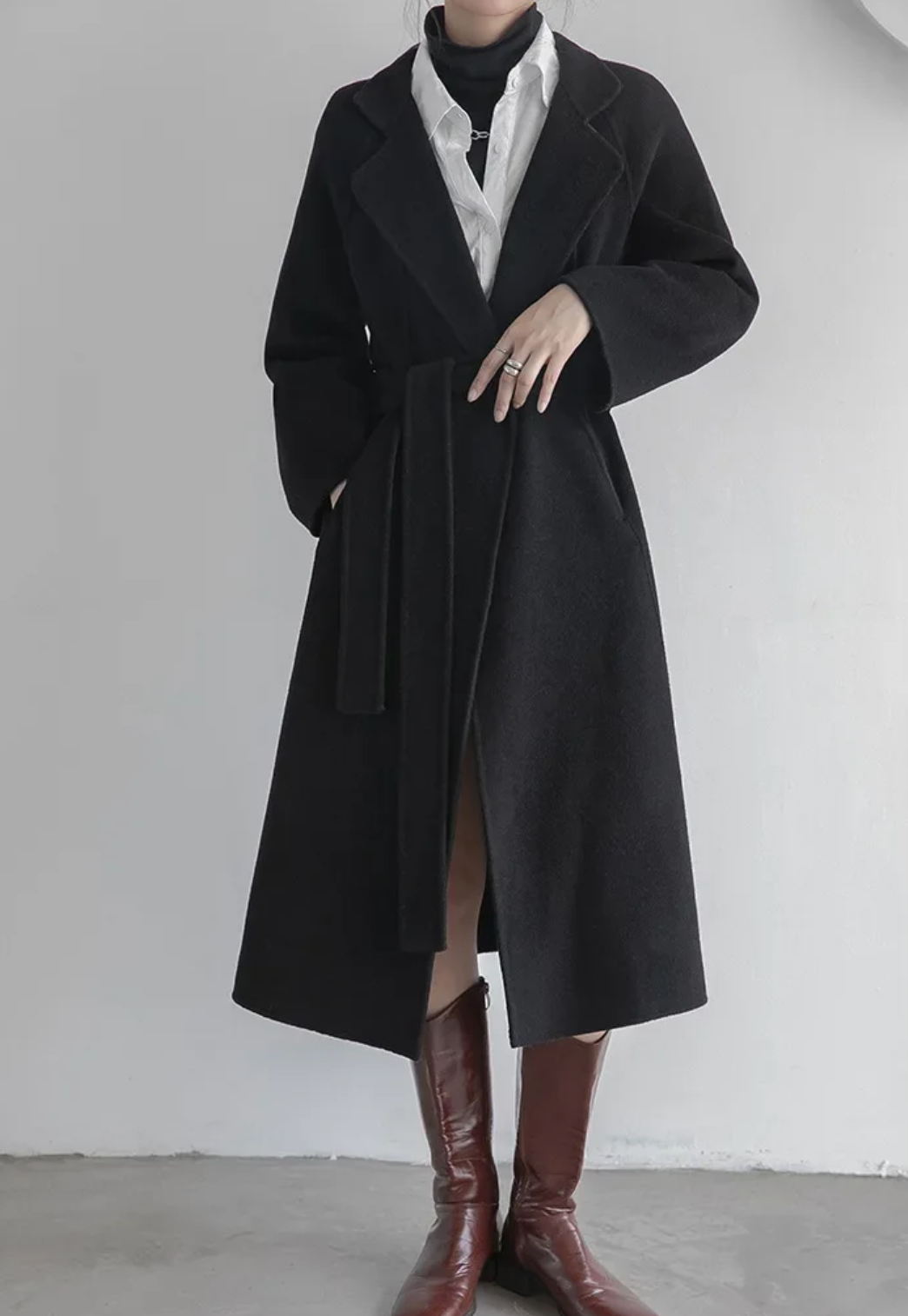 Plan de Corones Wool Coat