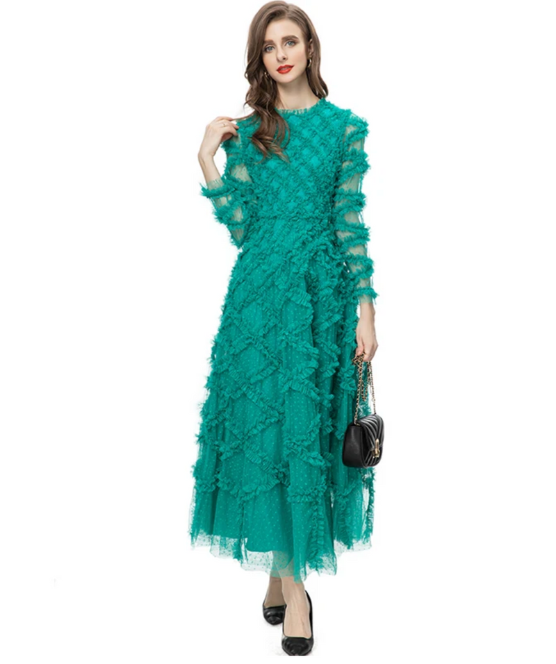 Acqualina Ruffled Maxi
