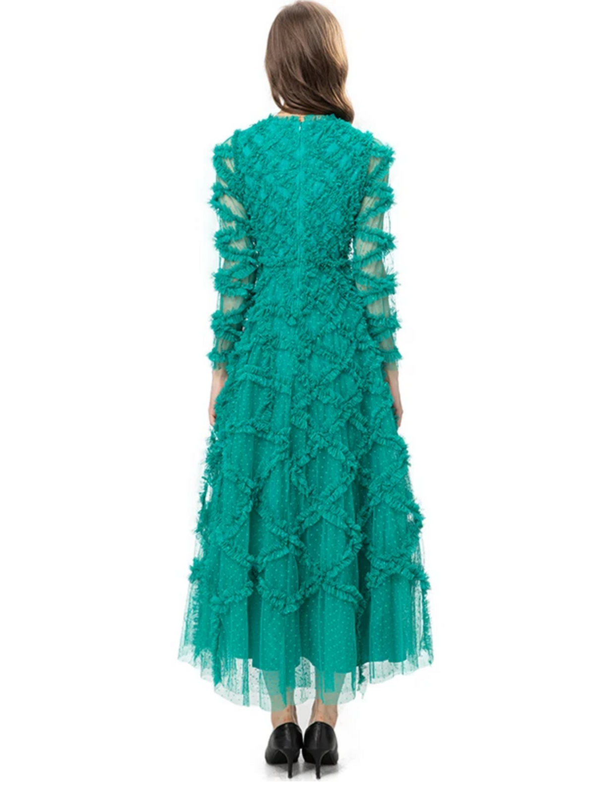 Acqualina Ruffled Maxi
