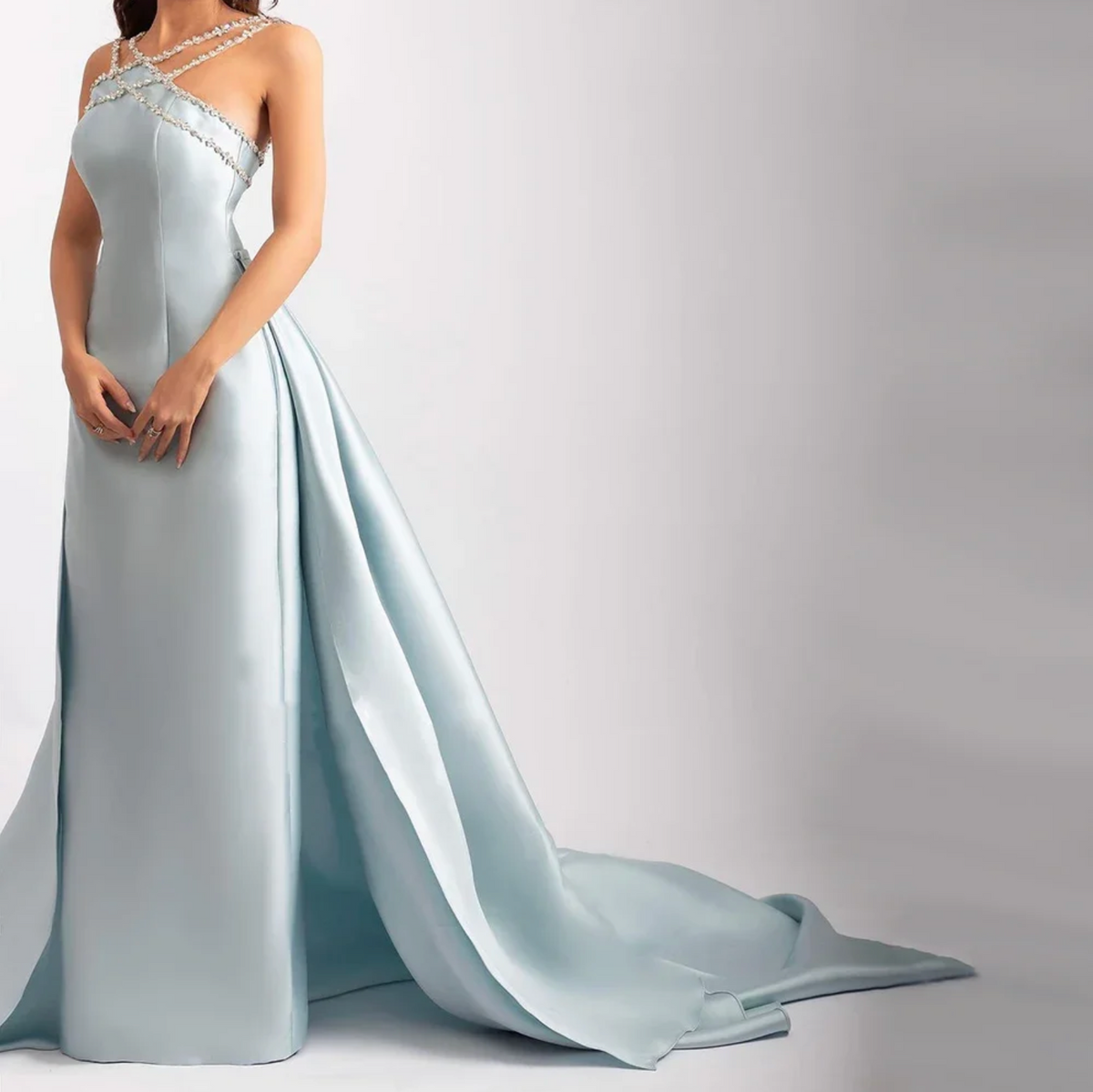Via de la Salaria Formal Evening Gown