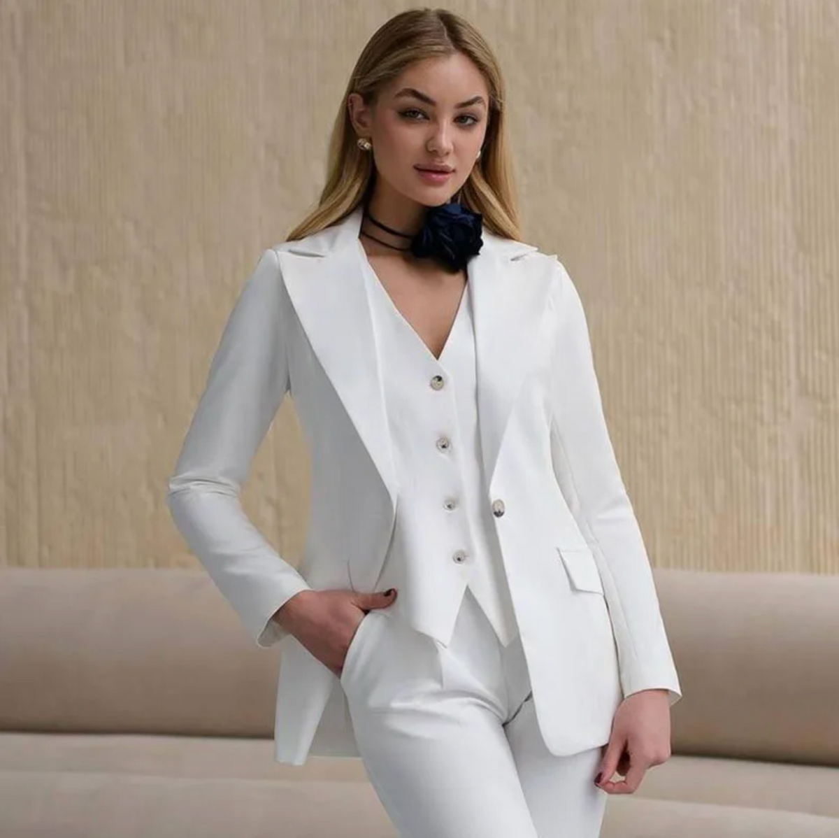 Santa Croce Three Piece Suit Set