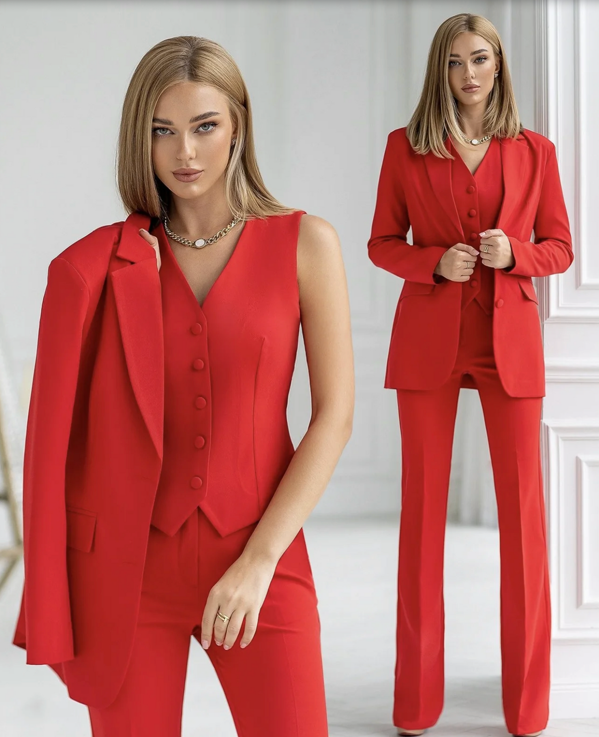 Santa Croce Three Piece Suit Set