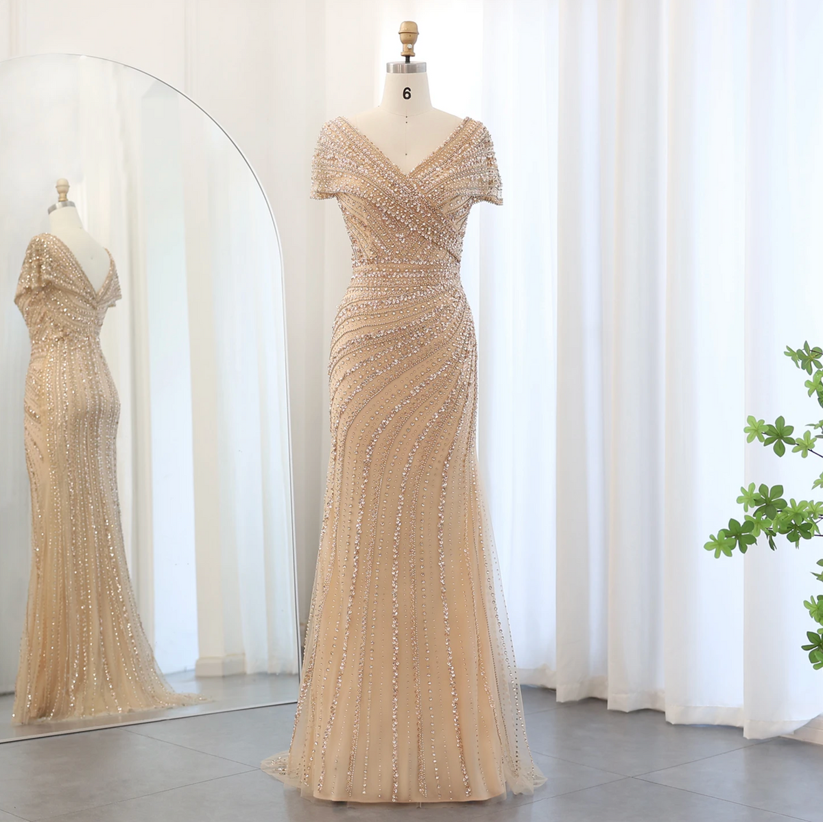 The Old Money Collection Couture Jalan Pantai Gown