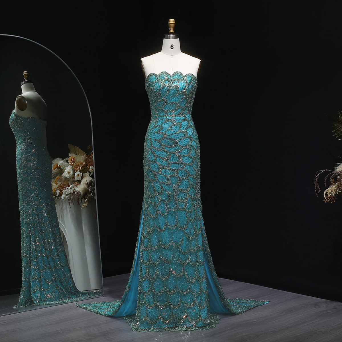 The Old Money Collection Couture Oceana Gown